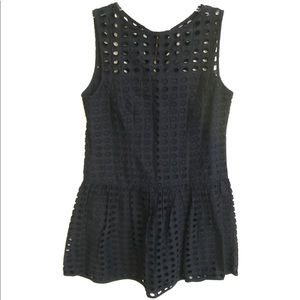 Sail to Sable Perforated Dress Blue 8